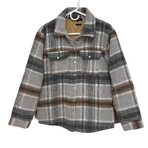 Miss Me Quilted Plaid Jacket Women’s Small